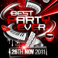 Best Party Ever Party Flyer Template